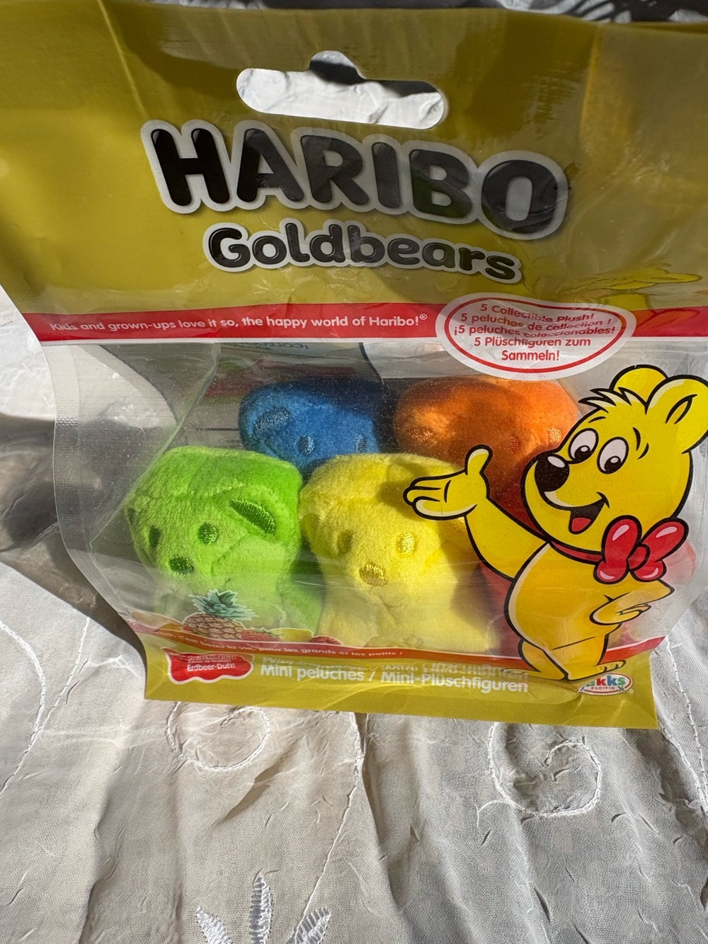 HARIBO Plush Candy Toy Gummy Bears Collectors Decoration. Unique Room Decor